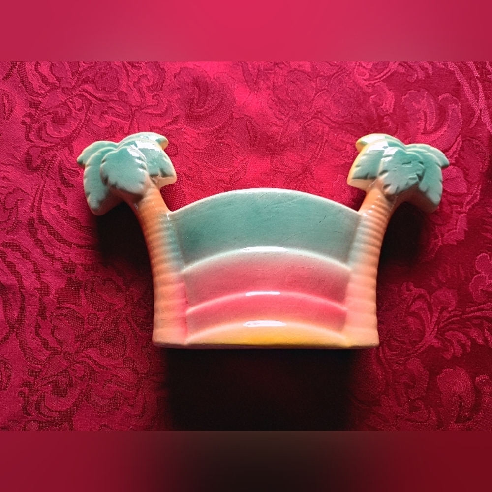 Palm Tree Toothbrush Holder,NWT